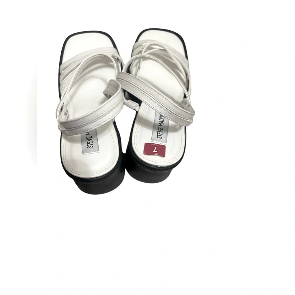 🌼💜💜NEW Steve Madden Kalani Strappy Chunky Platform Sandals Women's